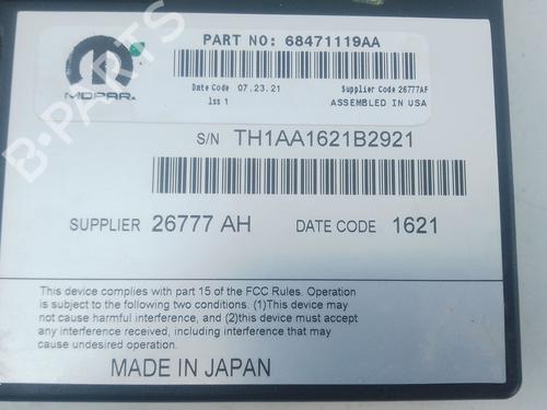 Electronic module JEEP WRANGLER IV (JL) 2.0 T-GDi (JL72, JL74) | BP33831810M83 - Image 2