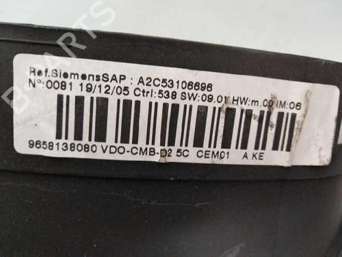 Instrument cluster PEUGEOT 407 (6D_) 2.2 16V (6D3FYH, 6D3FYE) | BP6302817C47 