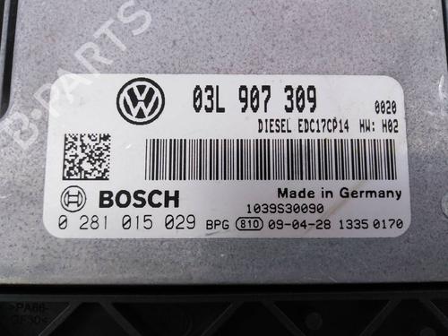 Engine control unit (ECU) VW PASSAT B6 (3C2)  | BP7555524M57 