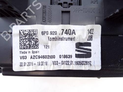 Instrument cluster SEAT IBIZA IV (6J5, 6P1)  | BP19410873C47 