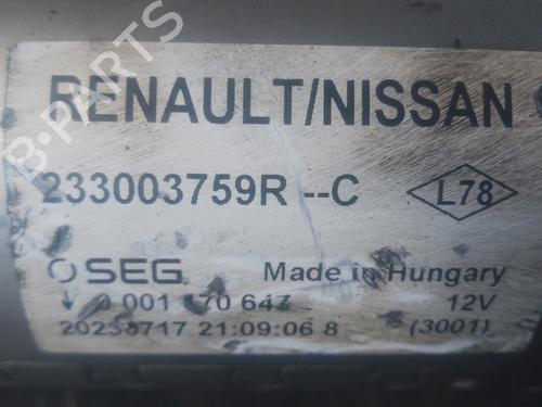 Starter RENAULT KANGOO III Box Body/MPV 1.5 Blue dCi 95 (FJAB) | BP39949870M8 - Image 3