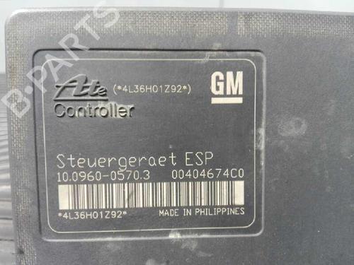 ABS pump OPEL ZAFIRA / ZAFIRA FAMILY B (A05) 1.9 CDTI (M75) | BP1895200M43 
