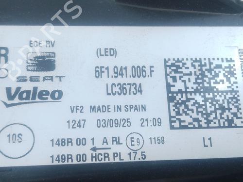 Right headlight SEAT IBIZA V (KJ1, KJG) 1.0 TSI | BP39950965C29 - Image 7