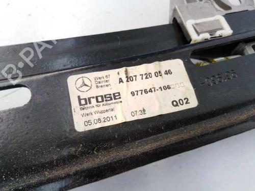 Front left window mechanism MERCEDES-BENZ E-CLASS Coupe (C207) E 250 CDI / BlueTEC / d (207.303, 207.304) | BP3507980C22 