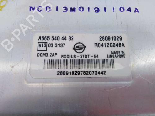 Engine control unit (ECU) SSANGYONG RODIUS I 2.7 Xdi | BP7083316M57 