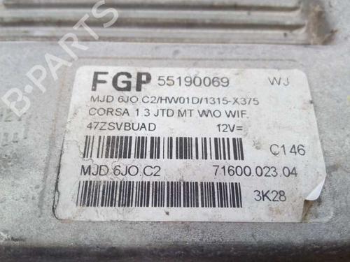 Engine control unit (ECU) OPEL CORSA C (X01) 1.3 CDTI (F08, F68) | BP5392855M57 