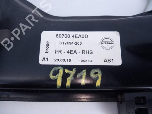 Front right window mechanism NISSAN QASHQAI II SUV (J11, J11_) 1.5 dCi | BP8939570C23 
