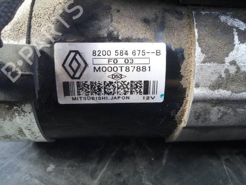 Startmotor NISSAN QASHQAI / QASHQAI +2 I (J10, NJ10, JJ10E) 1.5 dCi | BP15676626M8 