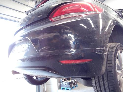 Rear bumper VW SCIROCCO III (137, 138) 1.4 TSI | BP20645821C8 