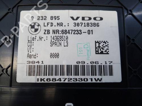 Instrument cluster BMW 3 Gran Turismo (F34) 320 d | BP7775815C47 