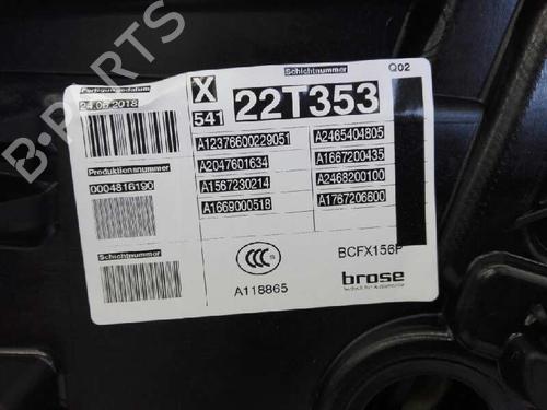Front right window mechanism MERCEDES-BENZ GLA-CLASS (X156)  | BP3174747C23 