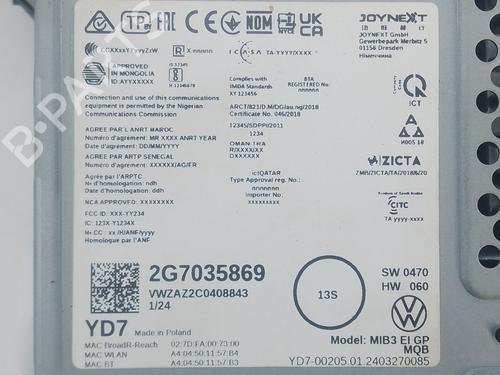 Electronic module VW T-CROSS (C11, D31)  | BP32685593M83  - Image 9