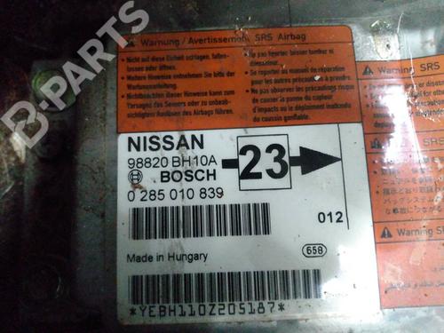 ecu-airbags-nissan-note-e11-ne11-15-dci-98820bh10a-0285010839-2005-2006-2007-2008-2009-2010-2011-2012-2013-8061401 main image