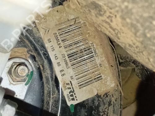 Bremskraftverstärker für CITROËN C3 III (SX) 1.2 PURETECH 82 (82 hp) 29175053