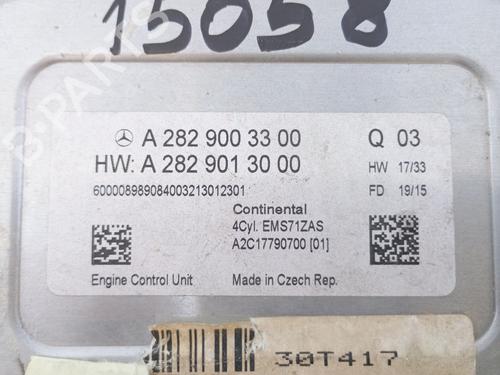 Engine control unit (ECU) MERCEDES-BENZ CLA Shooting Brake (X118) CLA 200 (118.687) | BP39095512M57 - Image 2