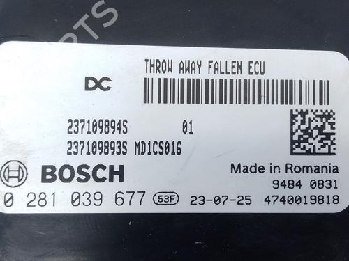 Engine control unit (ECU) RENAULT KANGOO III Box Body/MPV 1.5 Blue dCi 95 (FJAB) | BP29887457M57