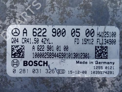 Engine control unit (ECU) MERCEDES-BENZ VITO Van (W447)  | BP14834386M57 