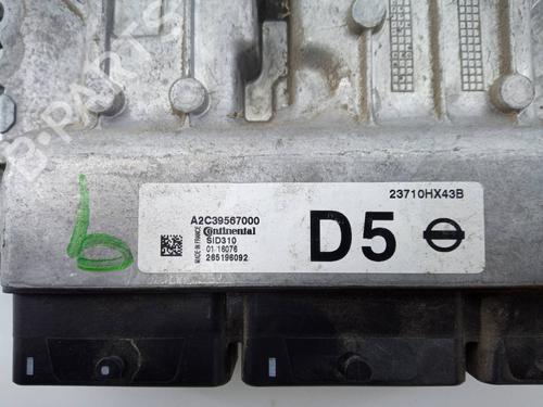 Engine control unit (ECU) NISSAN QASHQAI II SUV (J11, J11_) 1.5 dCi | BP11109899M57 