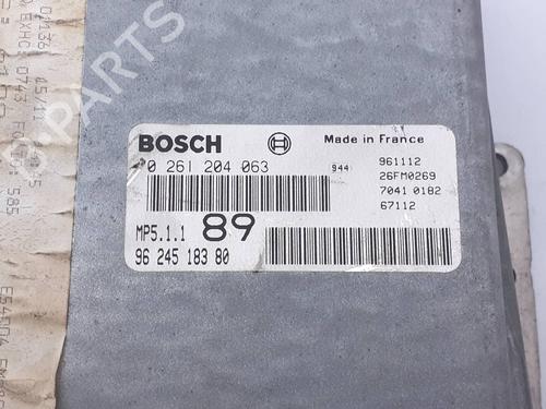 Engine control unit (ECU) PEUGEOT 406 (8B)  | BP8592837M57 