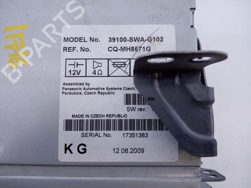 Radio HONDA CR-V III (RE_)  | BP15833496E6 