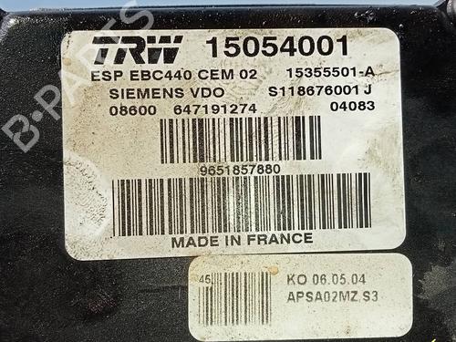 ABS pump PEUGEOT 407 (6D_)  | BP19328942M43 