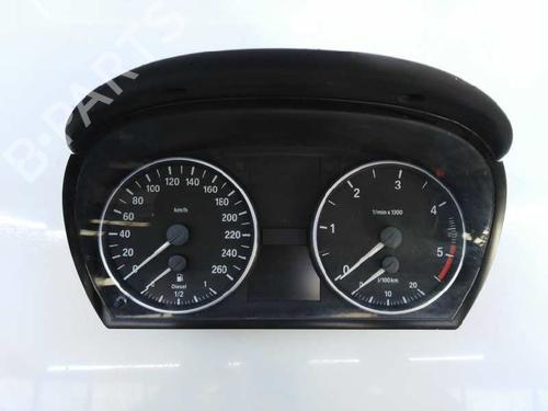 Used Instrument cluster BMW 3 (E90) 320 d (163 hp) 7096864