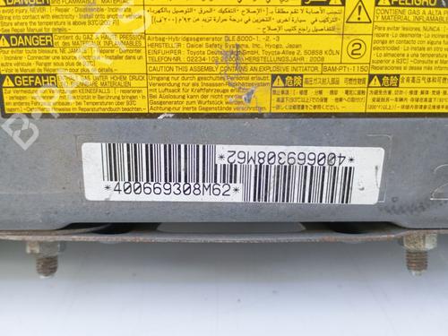 Passenger airbag TOYOTA LAND CRUISER 200 (_J2_) 4.5 D V8 (VDJ200) | BP24144178C10