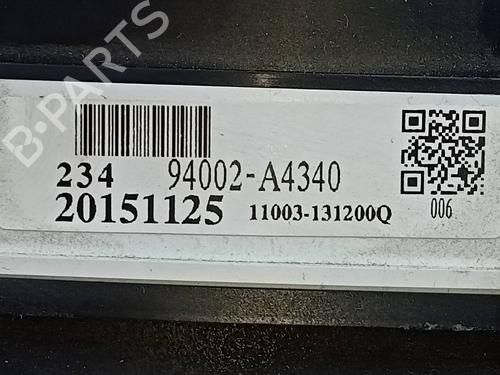 Instrument cluster KIA CARENS IV 1.7 CRDi | BP12495479C47 