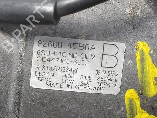 AC compressor NISSAN QASHQAI II SUV (J11, J11_) 1.6 dCi | BP13645068M34 