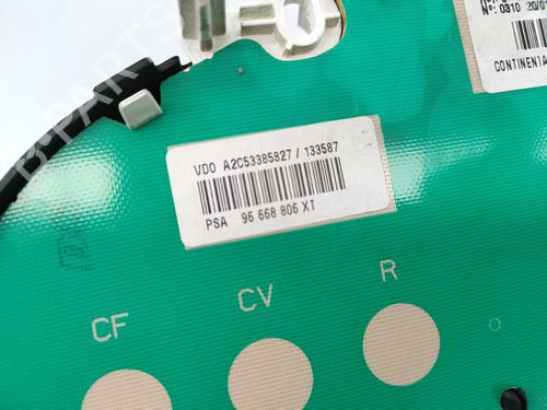 Instrument cluster CITROËN C3 II (SC_)  | BP10090176C47 