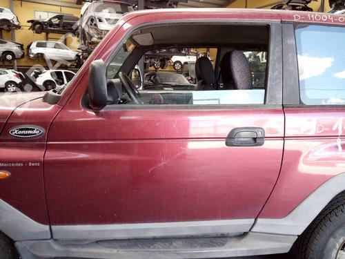 Used Left front door SSANGYONG KORANDO (KJ) [1996-2006]  15401459