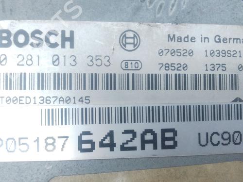 Engine control unit (ECU) DODGE NITRO 2.8 CRD 4WD | BP37152319M57 - Image 2