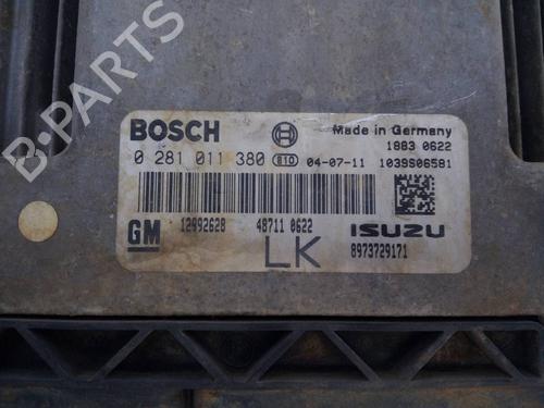 Engine control unit (ECU) OPEL ASTRA H (A04) 1.7 CDTI (L48) | BP8050183M57 