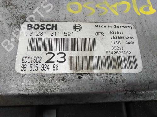 Engine control unit (ECU) CITROËN XSARA PICASSO (N68) 2.0 HDi | BP6319883M57 
