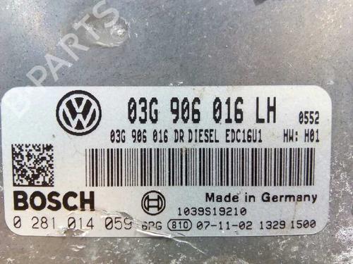 Engine control unit (ECU) VW GOLF V (1K1) 2.0 SDI | BP1522443M57 