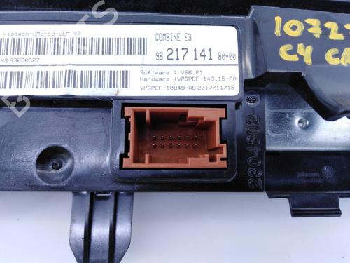 Instrument cluster CITROËN C4 CACTUS  | BP11173412C47 