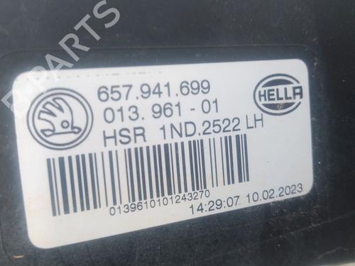 Left front fog light SKODA SCALA (NW1) 1.0 TSI | BP39955432C30 - Image 5