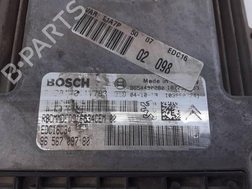 Engine control unit (ECU) PEUGEOT 206 Hatchback (2A/C) 1.4 HDi eco 70 | BP8295582M57 
