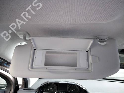 Used Left sun visor PEUGEOT 208 I (CA_, CC_) 1.6 HDi (92 hp) 17010354