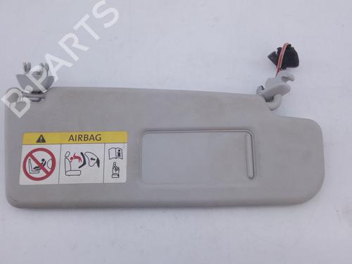 Used Right sun visor VW POLO V (6R1, 6C1) 1.2 TSI (90 hp) 11384913