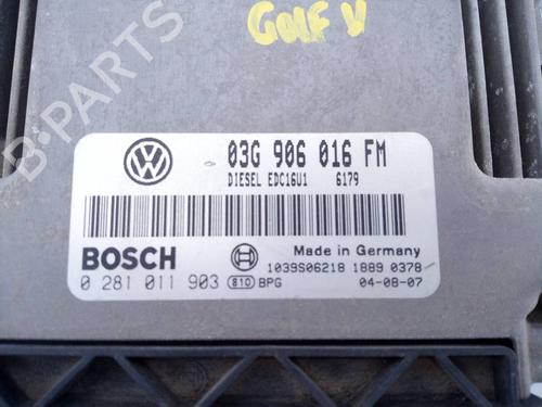 Motorstyringsenhed VW GOLF V (1K1) 2.0 TDI 16V | BP22389964M57 
