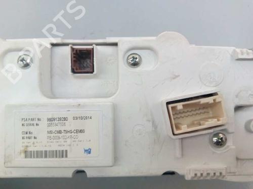 Instrument cluster PEUGEOT 308 II (LB_, LP_, LW_, LH_, L3_) 1.6 HDi / BlueHDi 115 | BP1883205C47 