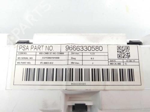 Instrument cluster CITROËN C5 III (RD_)  | BP2289037C47