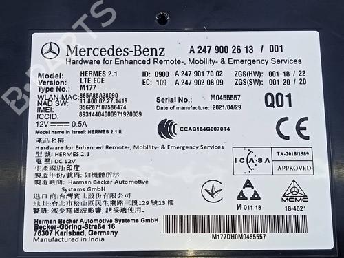 Electronic module MERCEDES-BENZ CLA (C118) AMG CLA 45 S 4-Matic+ (118.354) | BP22976207M83 