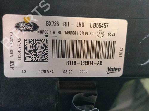 Right headlight FORD PUMA (J2K, CF7) 1.0 EcoBoost mHEV | BP36552715C29 - Image 3