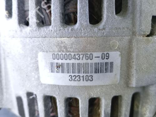 Alternator SEAT ALTEA (5P1) 2.0 TDI 16V | BP25745580M7 