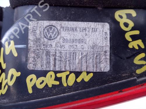 Left tailgate light VW GOLF VI (5K1) 1.6 TDI | BP13370988C79 