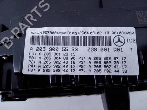 Instrument cluster MERCEDES-BENZ GLC (X253) 220 d 4-matic (253.905, 253.903) | BP22409970C47 
