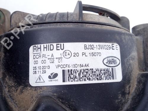 Right headlight LAND ROVER RANGE ROVER EVOQUE (L538)  | BP26978653C29 
