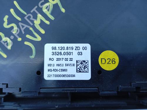 Radio CITROËN JUMPY III Van (V_) 1.6 BlueHDi 115 | BP27718778E6 